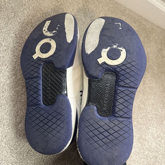 On Cloud Running The Roger Pro Tennis Shoe Womens 9.5 Court Sneaker White Blue - Picture 8 of 8